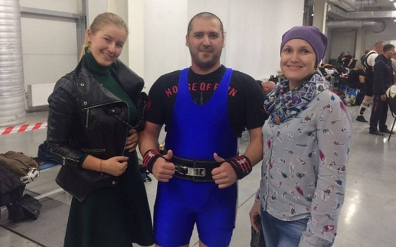 Раджи ГАСАНОВ взял вес 142,5 кг. Фото: ГУФСИН России по Свердловской области.