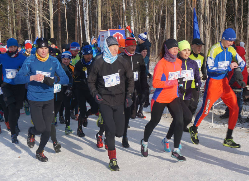 На &laquo;Снежный марафон&raquo; приезжают со всей России. Фото: Надежда БАЯНДИНА.