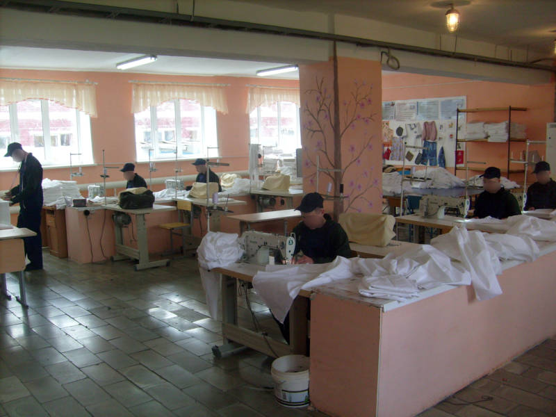 Таким образом осуждённых приучают к труду. Фото: пресс-служба ГУФСИН России по Свердловской области.