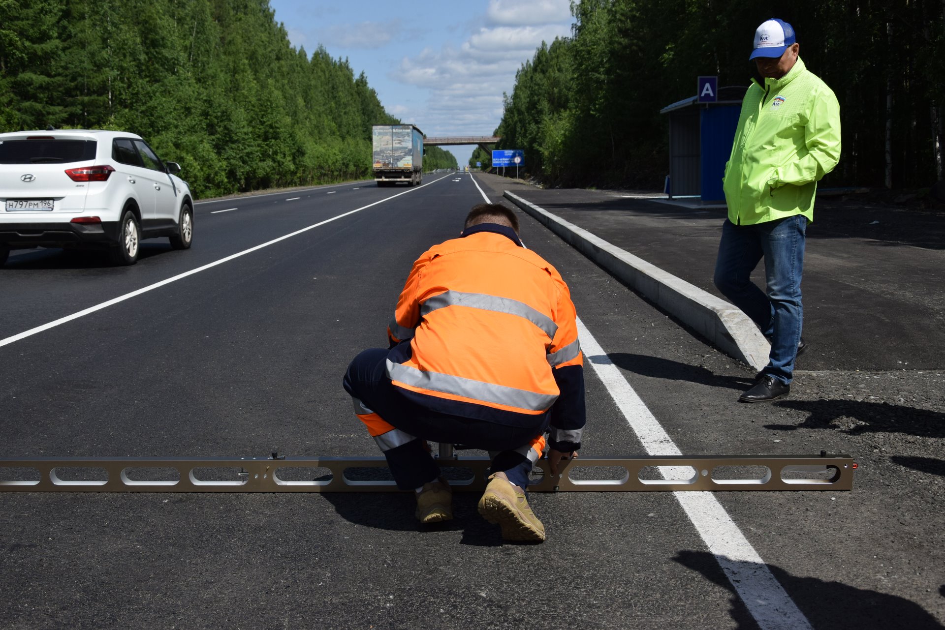 Качество ремонта на Серовском тракте оценили при помощи цифровых технологий